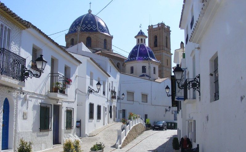 Casco antiguo de Altea