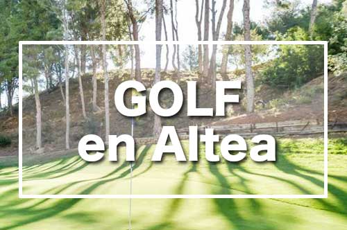 Jugar al golf en altea