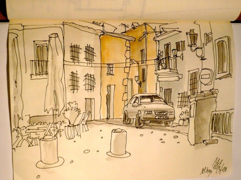 Manfred Schloesser, otro UrbanSketcher