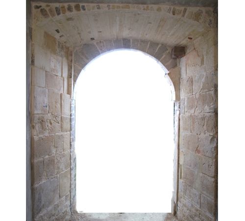 La nova imatge del portal nou de la muralla d’altea ja restaurat
